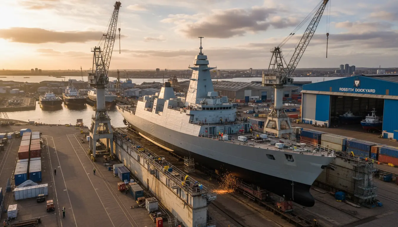 UK's Type 31 Frigate Keel Laid: What Shipbuilders and Defence Planners ...